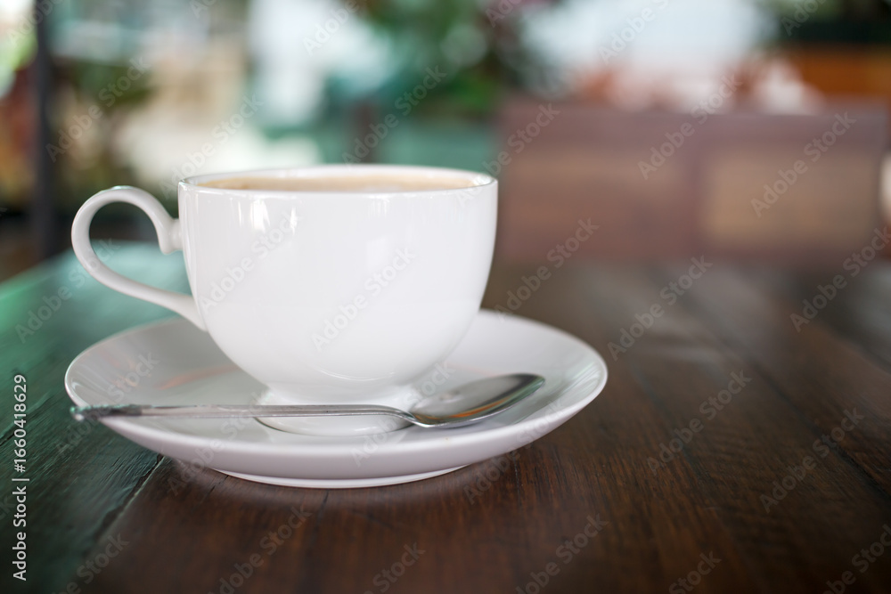 Obraz premium Cappuccino, Cup of Cappuccino Coffee