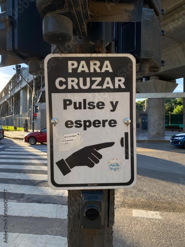 signs on the streets of Buenos Aires, Argentina