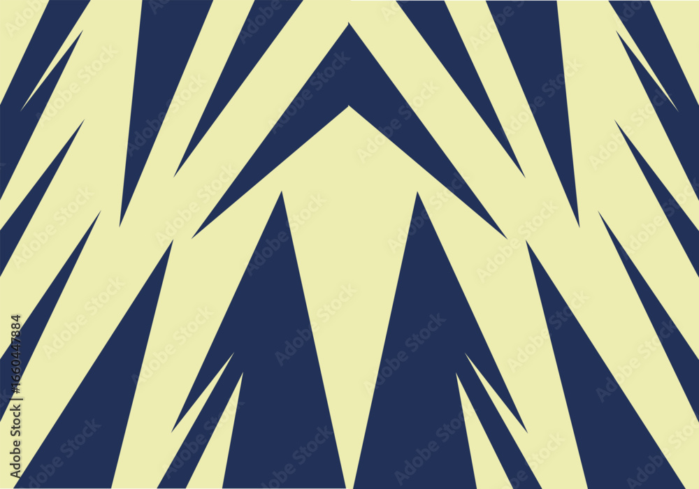 Dynamic Geometric Velocity With Colorful Patterns And Creamy Background