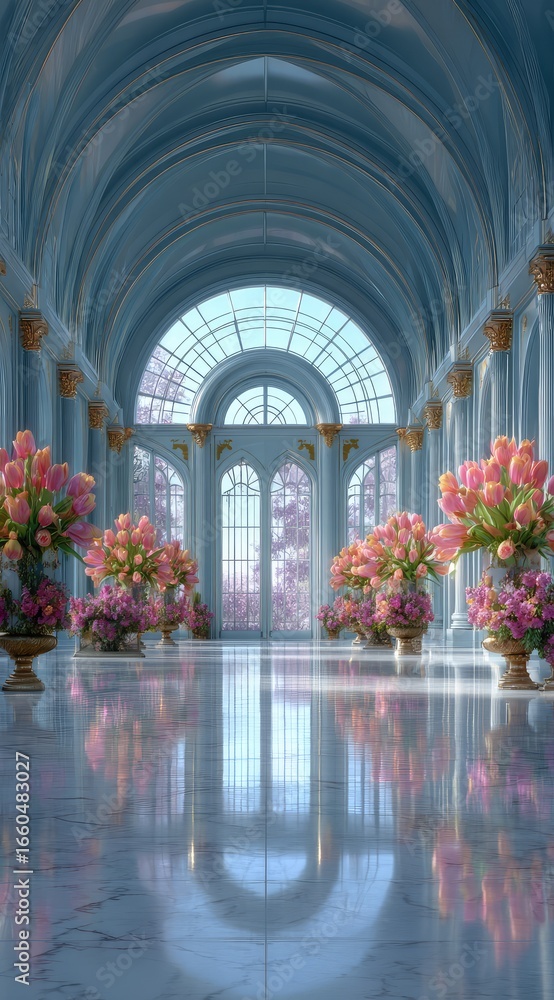 Naklejka premium Celestial Conservatory