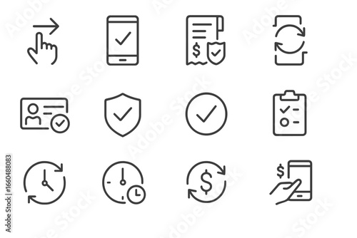 Nfc instant scan vector icon contactless wireless transaction proximity symbol waves icons