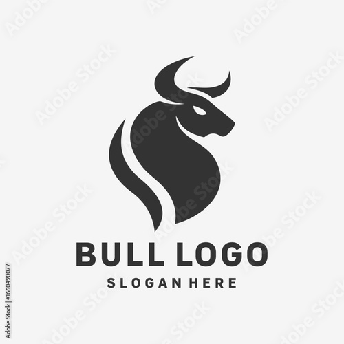 Fearless Bull Sign Logo Design