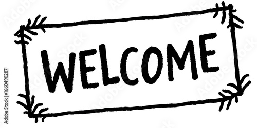 Thank you handwritten isolated on white background. Hand drawn lettering style calligraphy generated by AI