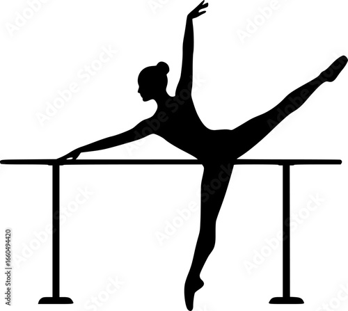 Barre silhouette vector