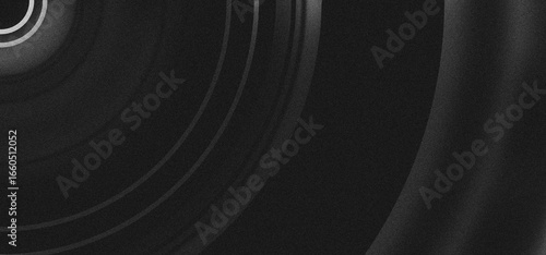 Black white grainy background, monochrome gray noisy texture dark grunge banner, header poster cover backdrop design