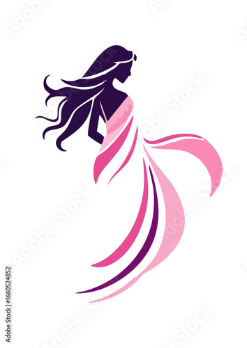 girl with flowers