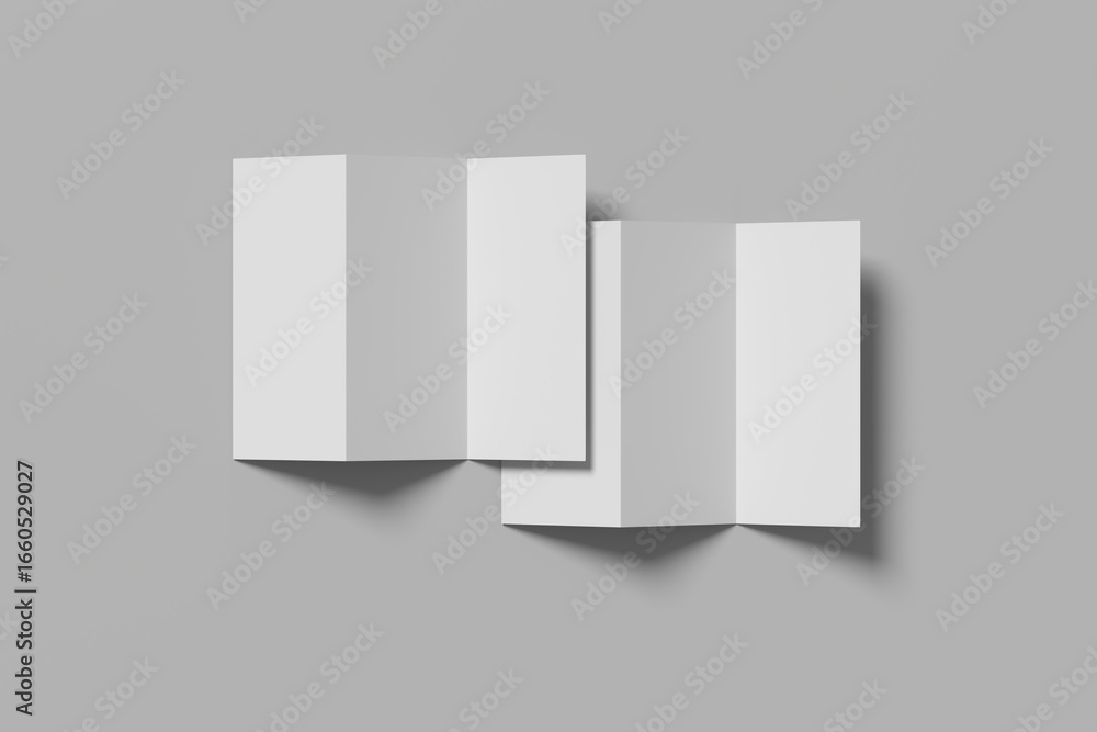Trifold brochure mockup Trifold brochure mockup