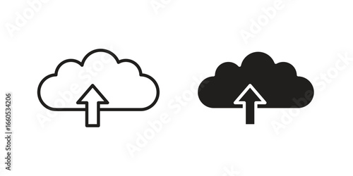 Cloud upload icon