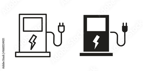 Charging station icon