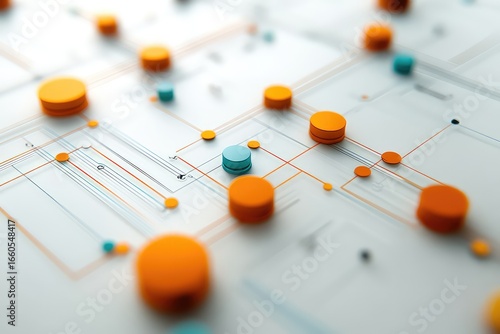 A visual representation of a risk assessment process related to document compliance