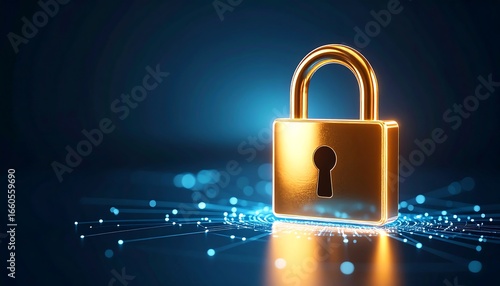 Golden lock on a digital network