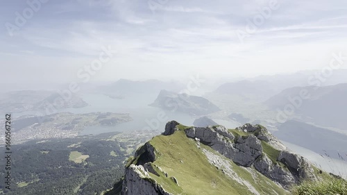 view of the sea and mountains