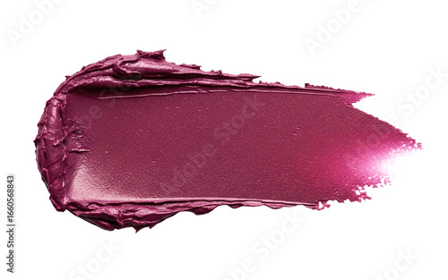 Fotografie Pink lipstick or lip gloss smear makeup swatch