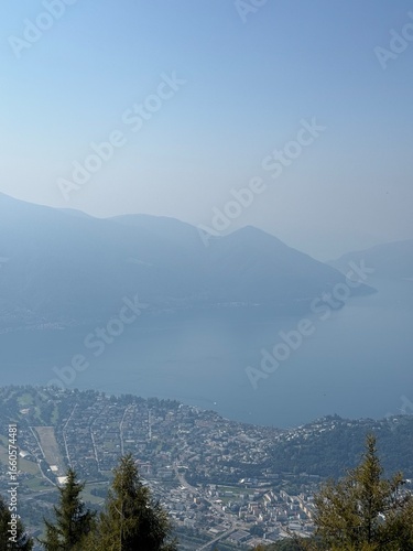 view of the sea and mountains