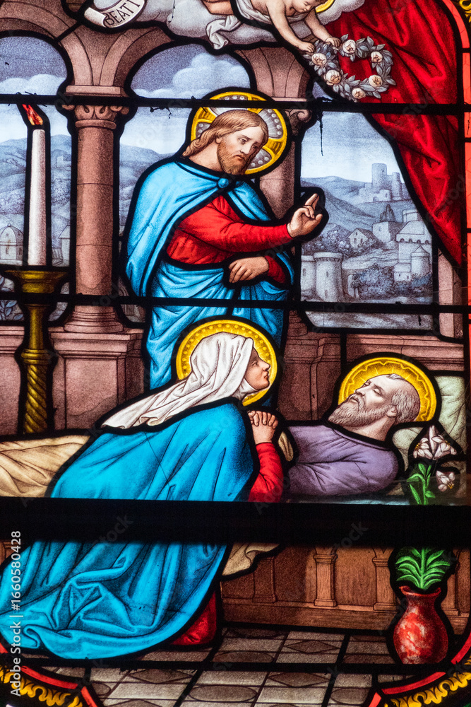 Fototapeta premium Death of Saint Joseph