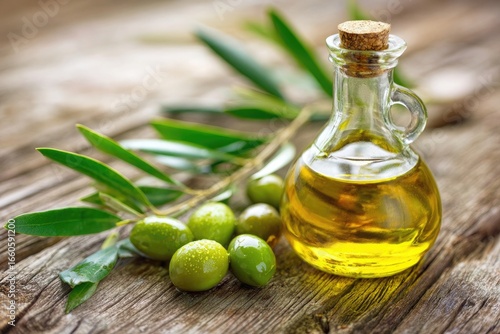 olive oil and olives