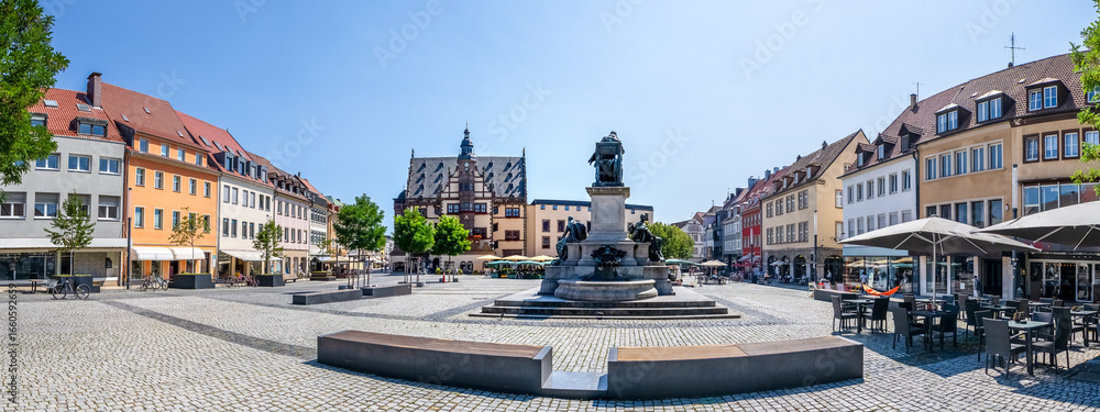 Naklejka premium Rathaus, Schweinfurt, Bayern, Deutschland