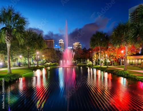 orlando night scene