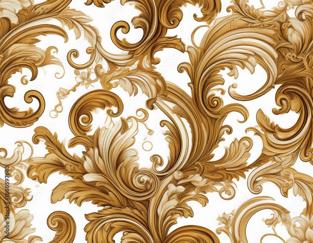 seamless barocco scrollwork pattern venzel and whorl royal vintage victorian gothic rococo white background seamless barocco scrollwork pattern venzel and whorl royal vintage victorian gothic rococo white background