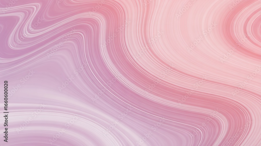 Obraz premium Abstract flowing liquid marble texture with soft pastel pink and purple gradients and subtle shimmering highlights