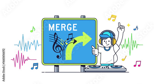 Merge Tracks With Dj Boy, Sound Mixing And Arrangement Concepts Of Music Design