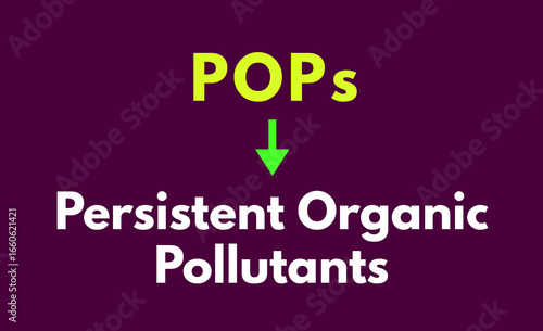 Konstfotografi POPs Meaning, Persistent Organic Pollutants