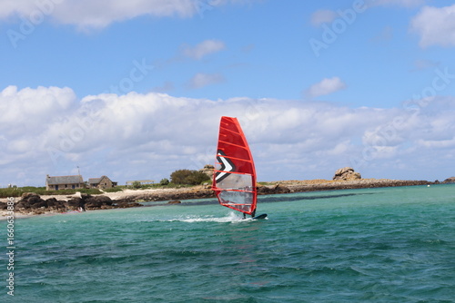 pointe,, Finistère, phare, vestiges, île, le plus grand phare d'europe