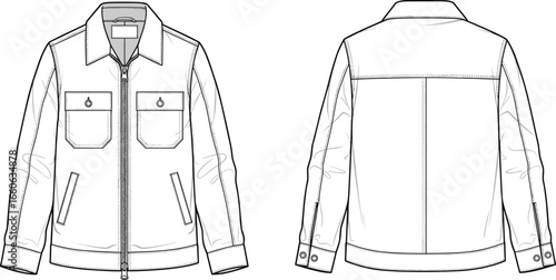 CAD drawing flat vector illustration, bra and panty technical sketch, lingerie underwear fashion design, garments dress, garments cloth template