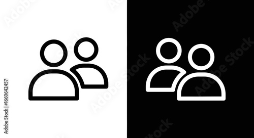 Teamwork icon representing collaboration and group dynamics