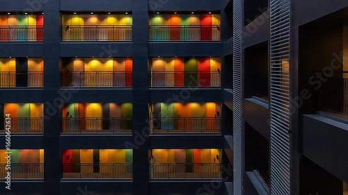 Wallpaper Mural Glowing Candles in Rows Torontodigital.ca