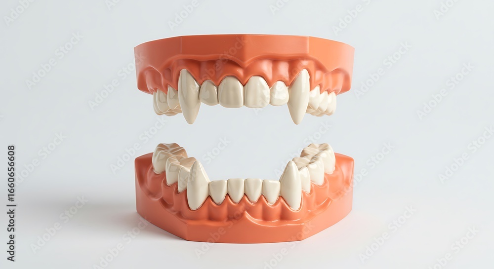 Obraz premium Vampire teeth prop