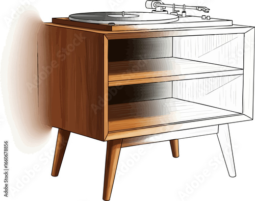 The Vinyl Collector A Record Player Stand