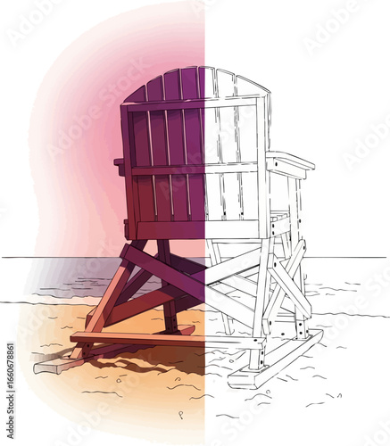 The Watchful Seat A Lifeguard Chair
