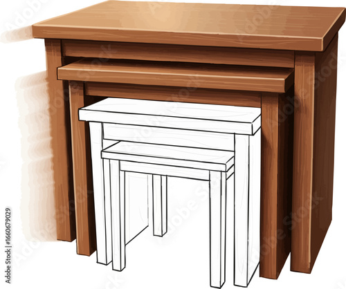 The Hidden Layers A Nesting Doll Table