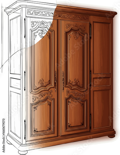 The Keeper of Stories A Vintage Armoire