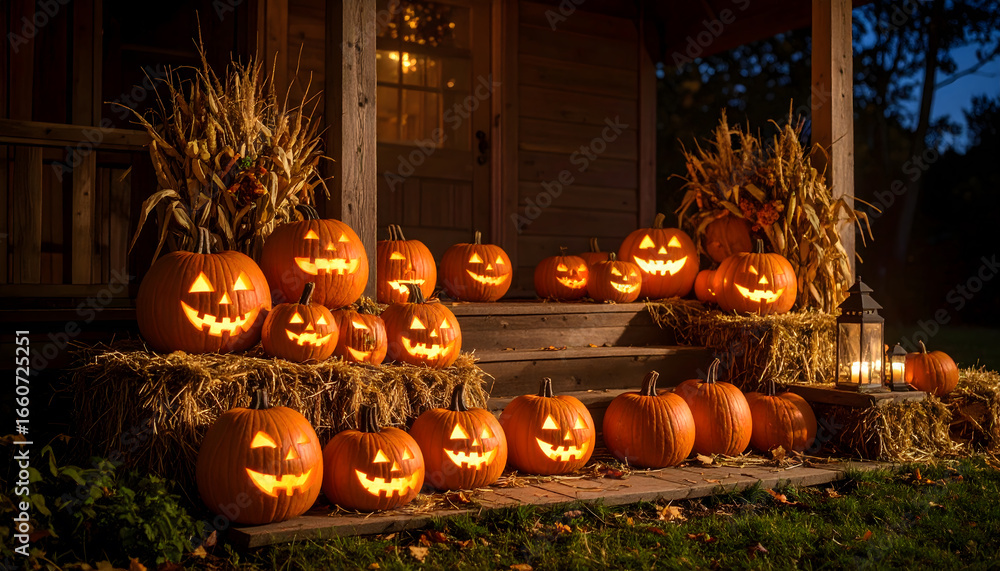 Obraz premium パンプキンヘッド