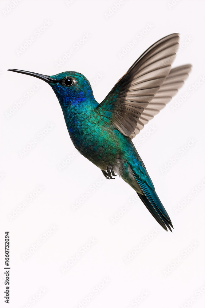 Fototapeta premium Flight of the Hummingbird