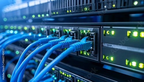 Network Server Data Center Cables.