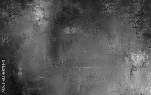 Dark grey textured concrete wall background