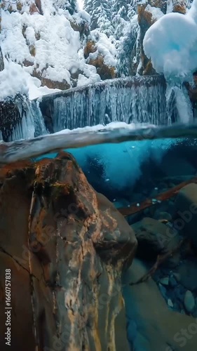 ice on the river