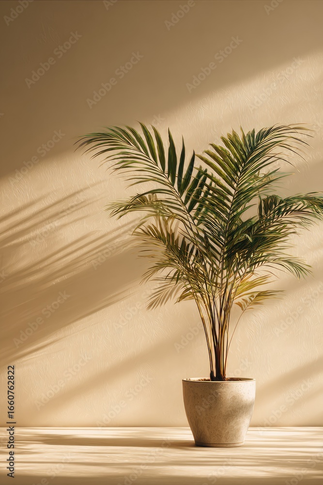 Fototapeta premium Solaris Bloom - A Verdant Oasis