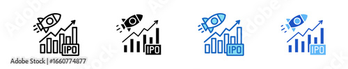 Ipo Launch  Icon Set Multiple Style Collection