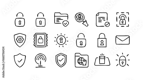 Simple outline icon of a person inside a rectangular frame with a small wavy line next to it on a black background representing a digital profile or user account symbol