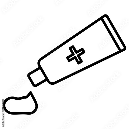 Ointment Outline Icon