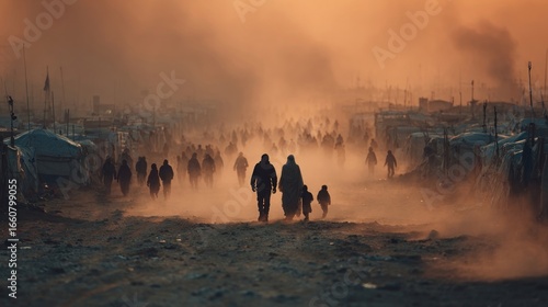 World Refugee Day: Migrating people due to war, humanitarian crisis