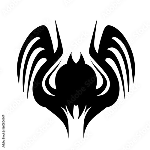 Abstract design featuring intricate spider web patterns with a dark background, suitable for creative projects