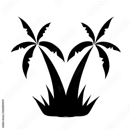 Elegant black and white abstract design featuring flowing shapes and patterns creating a dynamic visual