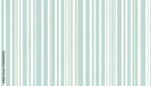 Abstract modern background with vertical pastel blue and mint green stripes creating a sleek and stylish pattern suitable for design projects and digital art