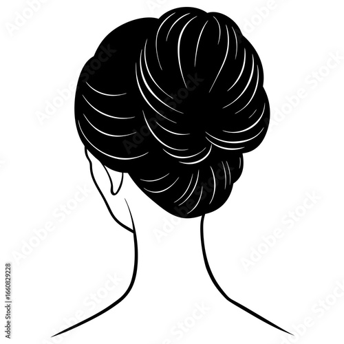 silhouette of a girl