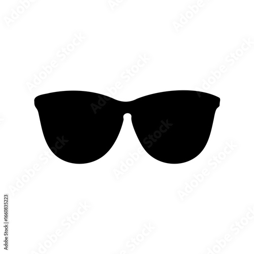 Sunglasses silhouette icon